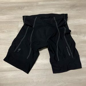 RBX Padded Cycle Cycling Black Biker Shorts Sz L
